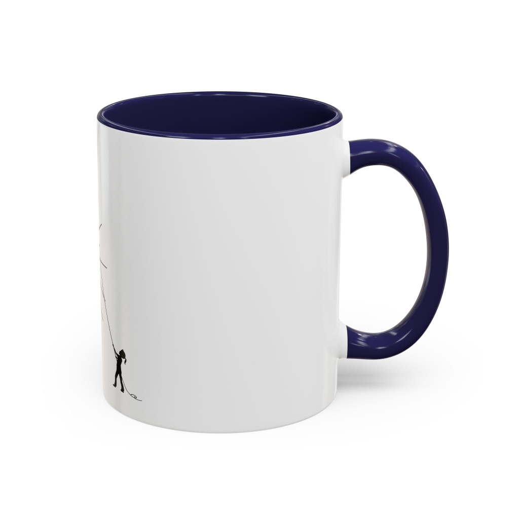 NEW DAY (girl) - Accent Coffee Mug (11oz) - FREE SHIPPING 