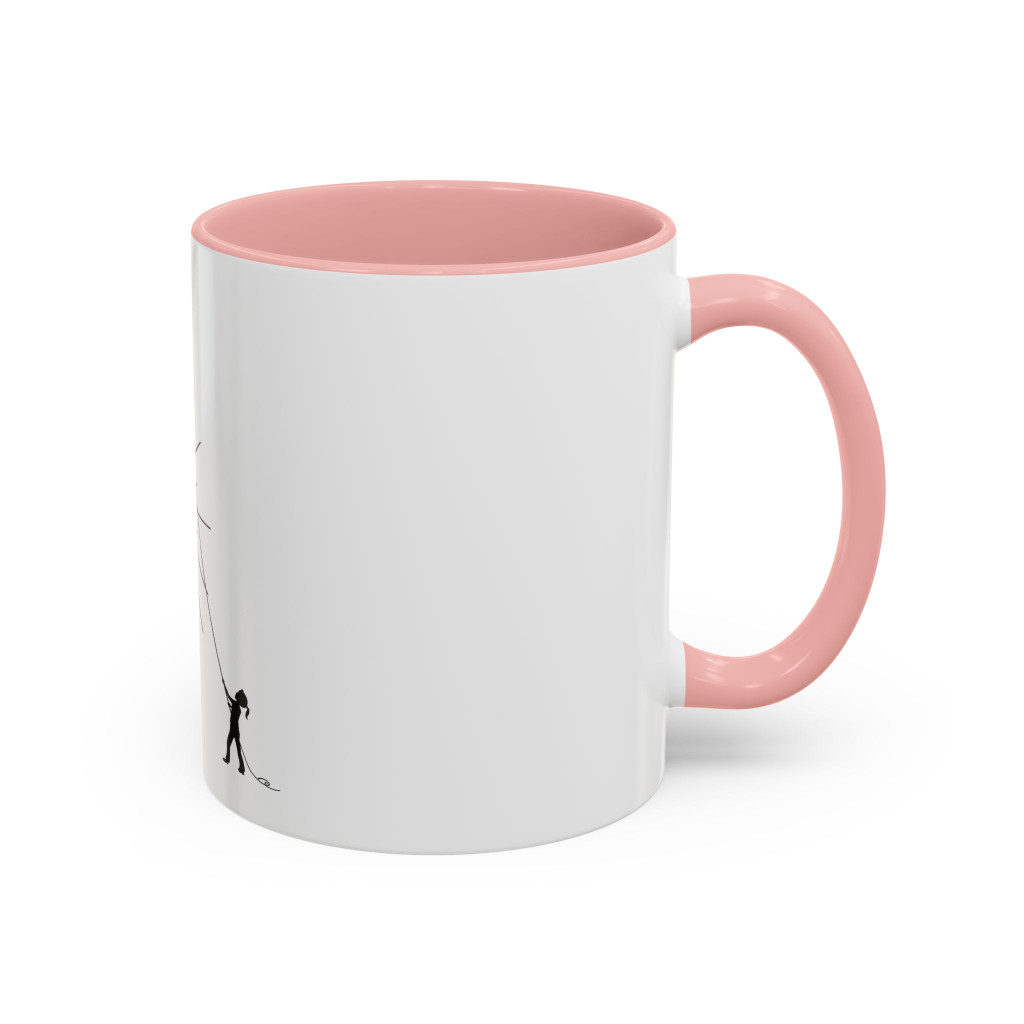 NEW DAY (girl) - Accent Coffee Mug (11oz) - FREE SHIPPING 