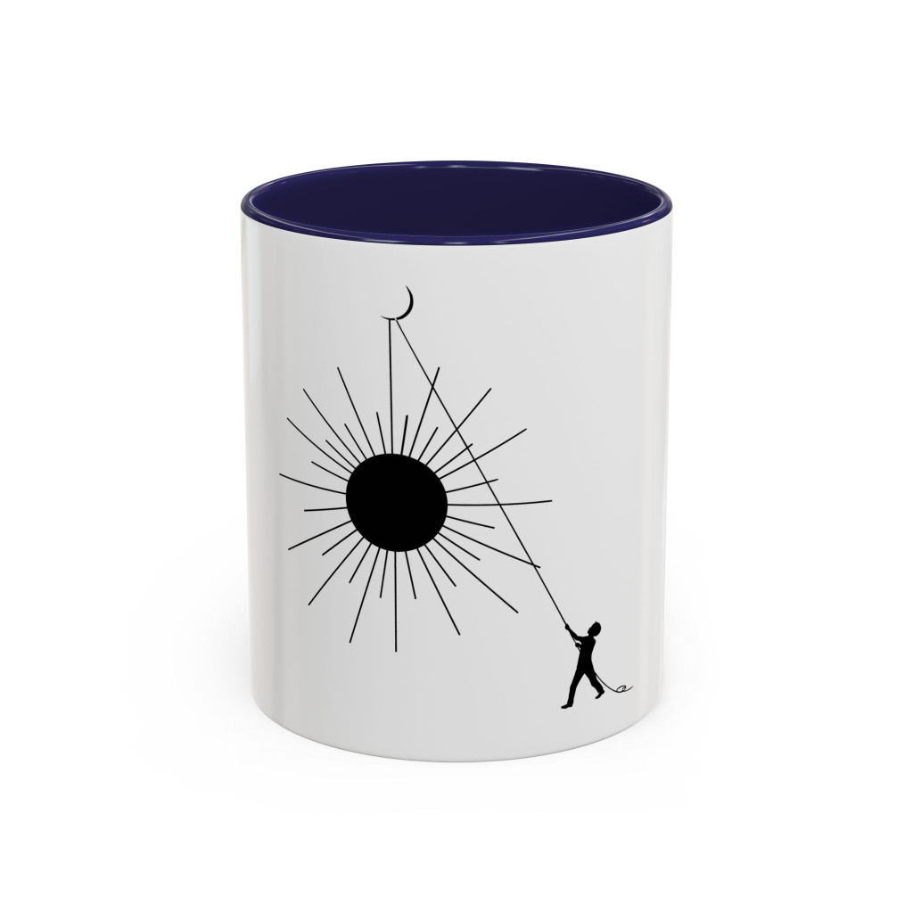 NEW DAY (boy) - Accent Coffee Mug (11oz) - FREE SHIPPING 