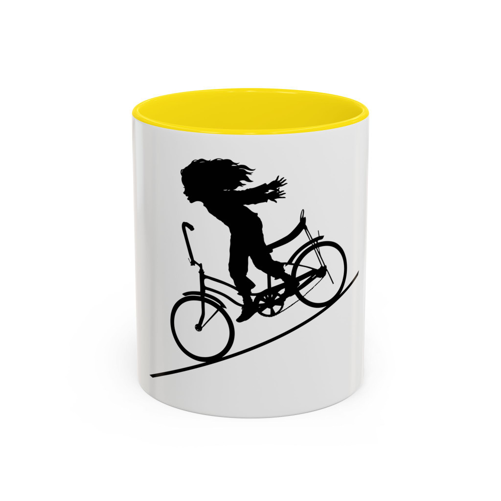 FASTER FASTER - Accent Coffee Mug (11oz) - FREE SHIPPING 