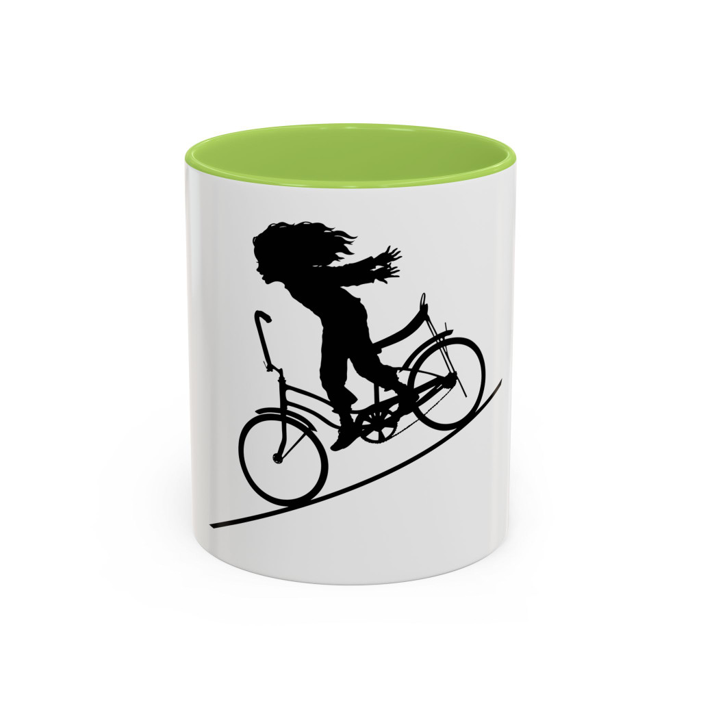 FASTER FASTER - Accent Coffee Mug (11oz) - FREE SHIPPING 