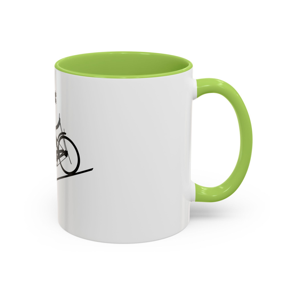 FASTER FASTER - Accent Coffee Mug (11oz) - FREE SHIPPING 