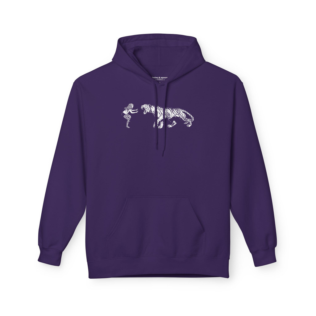 FIERCE (girl) - Unisex Fleece Hoodie - FREE SHIPPING 