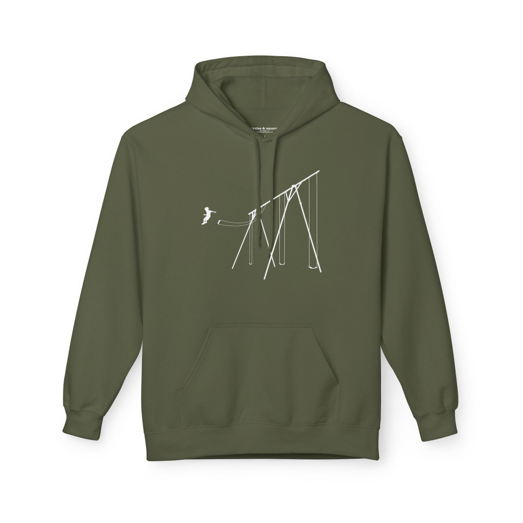 JUMP (boy) - Unisex Fleece Hoodie - FREE SHIPPING 