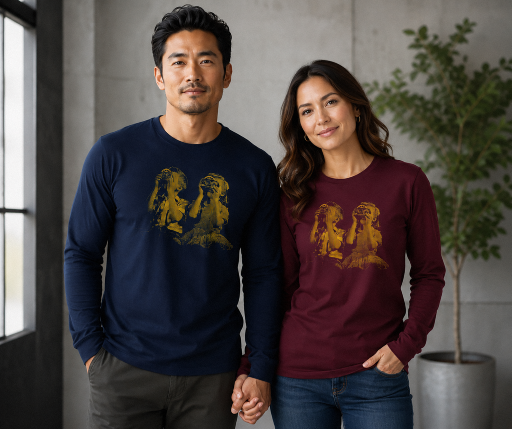 VIEWMASTER - long sleeve unisex tee for men and women - FREE SHIPPING 