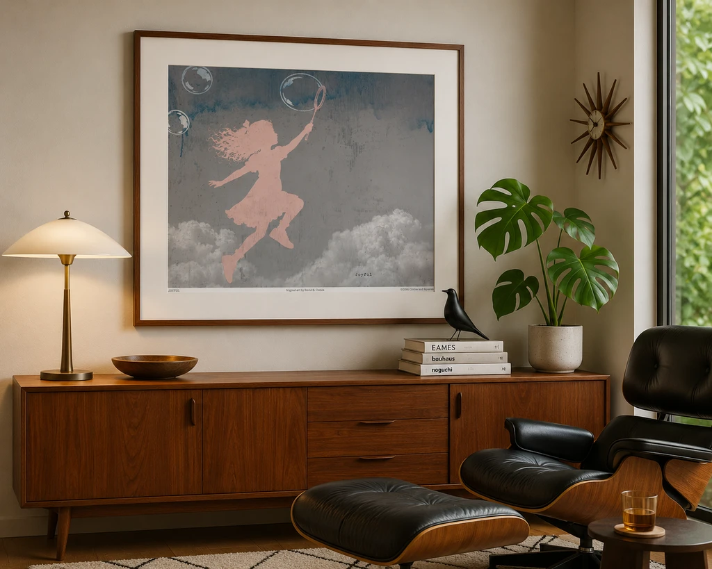 JOYFUL - poster - 3 sizes - FREE SHIPPING 