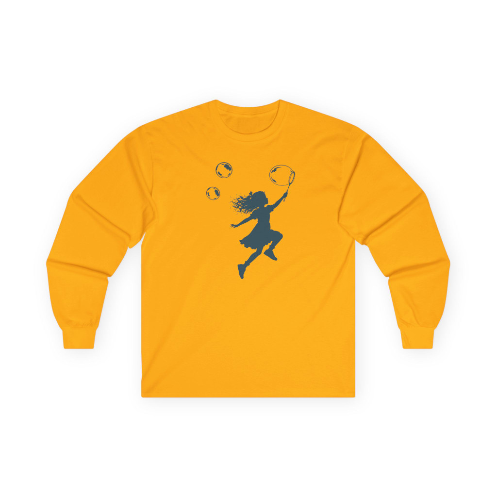 JOYFUL - long sleeve unisex tee for men and women - FREE SHIPPING 