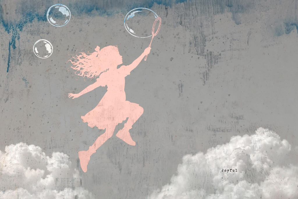 JOYFUL - Canvas Print - 2 sizes - FREE SHIPPING 