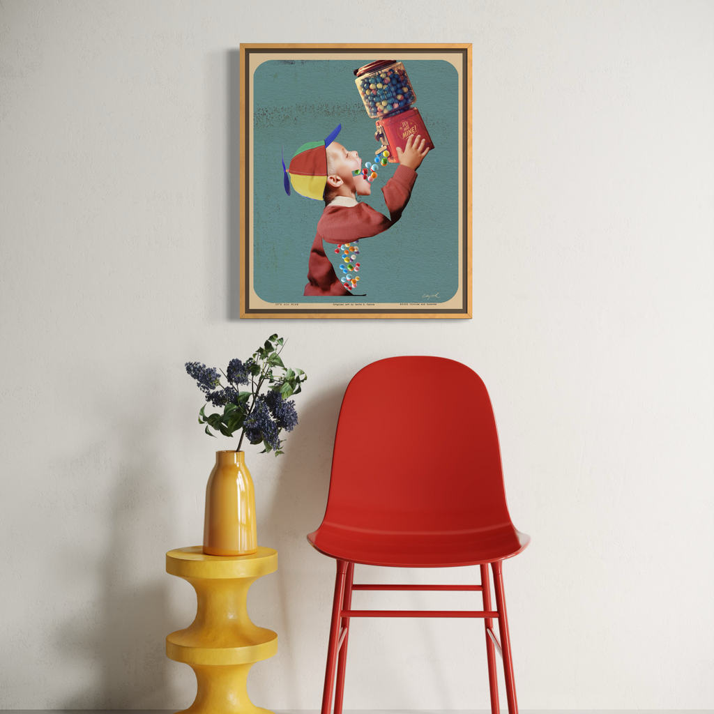 IT'S ALL MINE - poster - 3 sizes - FREE SHIPPING 