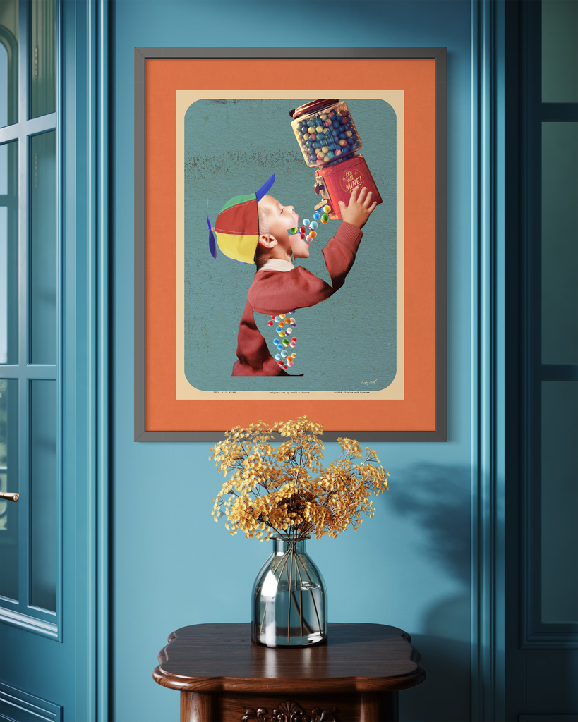IT'S ALL MINE - poster - 3 sizes - FREE SHIPPING 