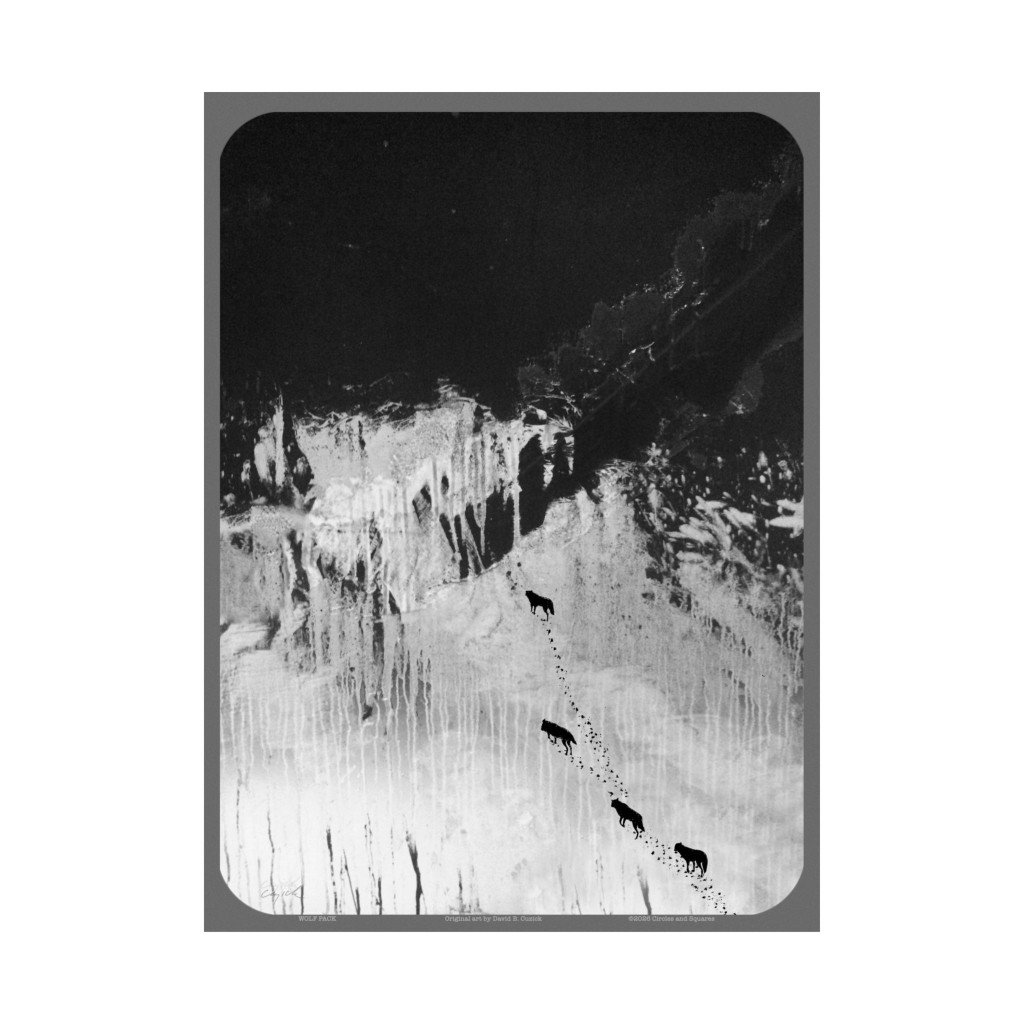 WOLF PACK - poster - 3 sizes - FREE SHIPPING 