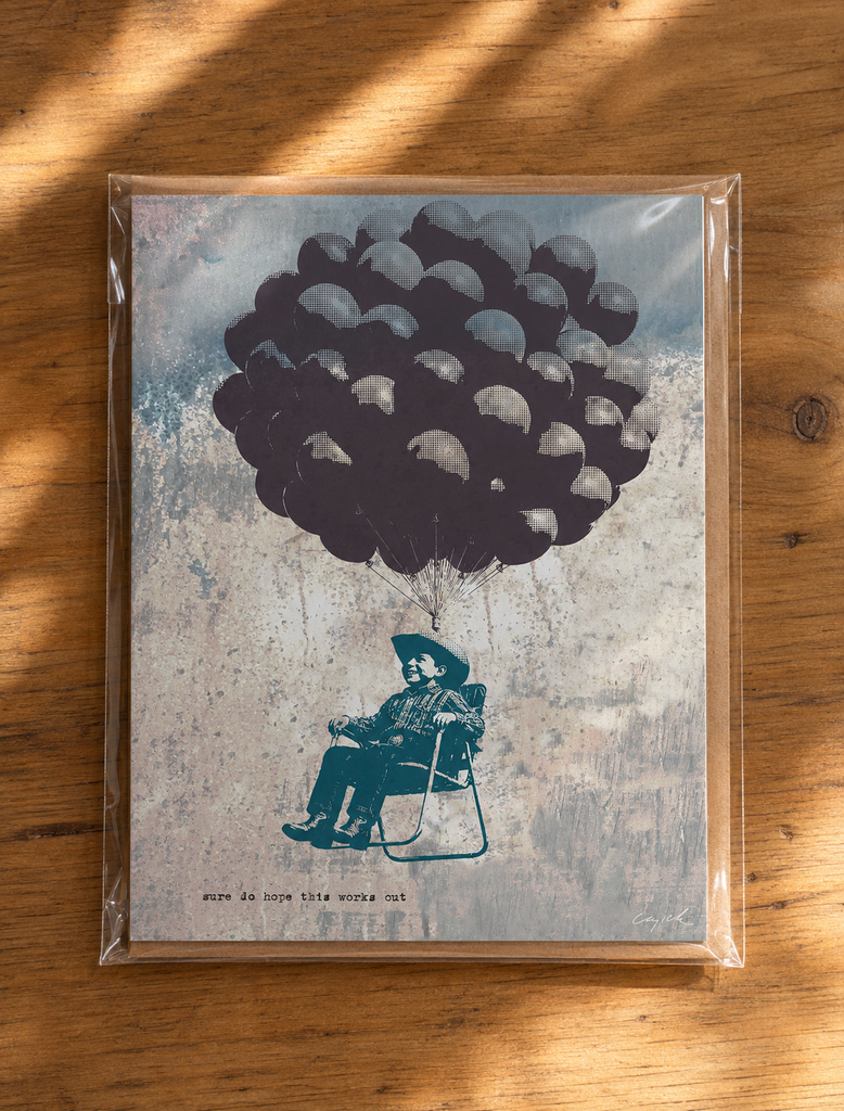 SURE DO HOPE - greeting card with envelope - single and multi pack. Free shipping 