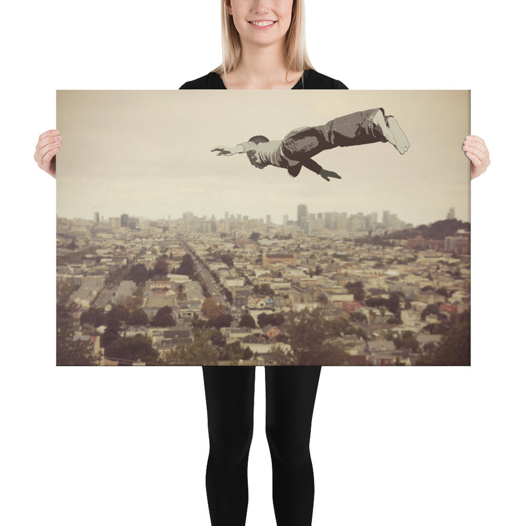 24x36 FLYING DREAM on canvas