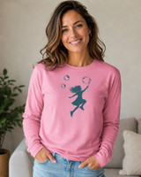 JOYFUL - long sleeve unisex tee for men and women - FREE SHIPPING 