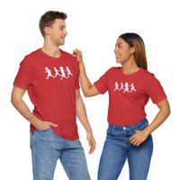RUNNING WITH SCISSORS - Unisex tee for men and women - 5 colors