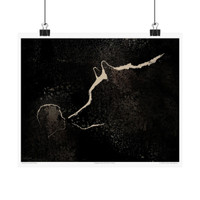 NIGHT ENCOUNTER  - poster - 3 sizes - FREE SHIPPING