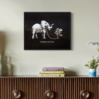 Remember Your Power #7 of 15 limited edition - one-of-a-kind, satin varnished on wood panel - FREE USA SHIPPING