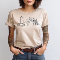 DRINKING BUDDIES - Unisex tee for men and women - FREE SHIPPING