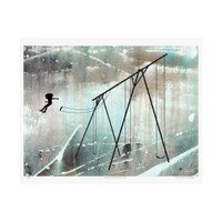 JUMP - girl - poster - 3 sizes - FREE SHIPPING 