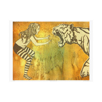 FIERCE - poster - 3 sizes - FREE SHIPPING 