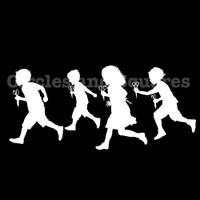 RUNNING WITH SCISSORS - long sleeve unisex tee for men and women - FREE SHIPPING