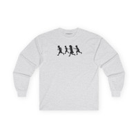 RUNNING WITH SCISSORS - long sleeve unisex tee for men and women - FREE SHIPPING