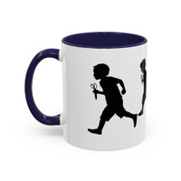 RUNNING WITH SCISSORS Accent Coffee Mug 11oz - FREE SHIPPING