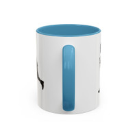 RUNNING WITH SCISSORS Accent Coffee Mug 11oz - FREE SHIPPING