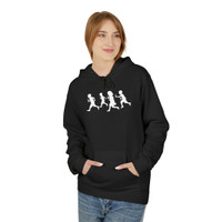 RUNNING WITH SCISSORS - Unisex Fleece Hoodie - FREE SHIPPING