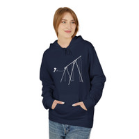 JUMP (girl) - Unisex Fleece Hoodie - FREE SHIPPING
