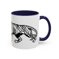 FIERCE (black and white) - Accent Coffee Mug (11oz) - FREE SHIPPING 
