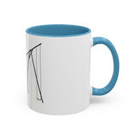 Jump (girl) - Accent Coffee Mug (11oz) - FREE SHIPPING 