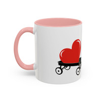 HEART TOO BIG TO CARRY - Accent Coffee Mug (11oz) - FREE SHIPPING