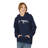 FIERCE (girl) - Unisex Fleece Hoodie - FREE SHIPPING 