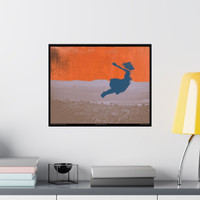 FLYING DREAM - girl - poster - 3 sizes - FREE SHIPPING 