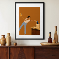 UNLIKELY FRIEND TWO - poster - 3 sizes - FREE SHIPPING