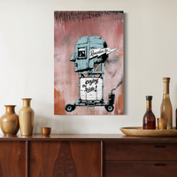 REMEMBER TO ENJOY THE RIDE - Canvas Print - 2 sizes - FREE SHIPPING 