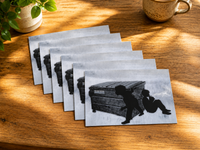 CAUTION CAUTION - greeting card with envelope - single and multi pack. Free shipping 