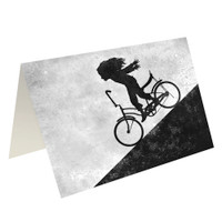 FASTER FASTER - greeting card with envelope - single and multi pack. Free shipping 