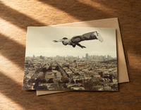 FLYING DREAM - greeting card with envelope - single and multi pack. Free shipping 