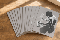 STRANGE TIMES - greeting card with envelope - single and multi pack. Free shipping 