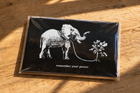 REMEMBER YOUR POWER - greeting card with envelope - single and multi pack. Free shipping 