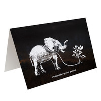REMEMBER YOUR POWER - greeting card with envelope - single and multi pack. Free shipping 