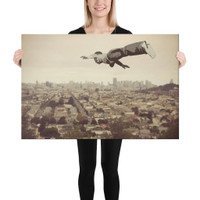 24x36 FLYING DREAM on canvas