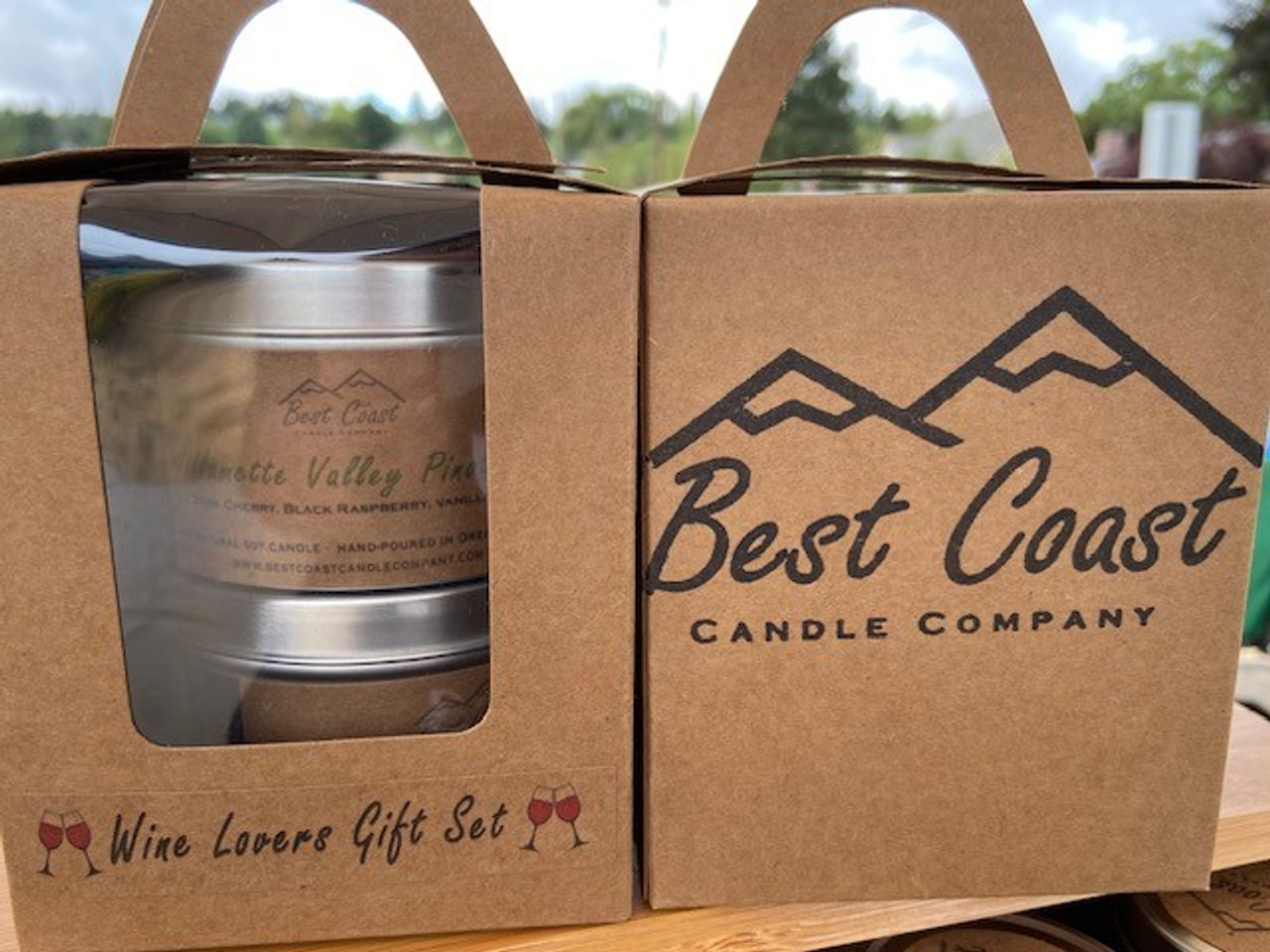 Mini Wine + Candle Gift Set – In Good Taste