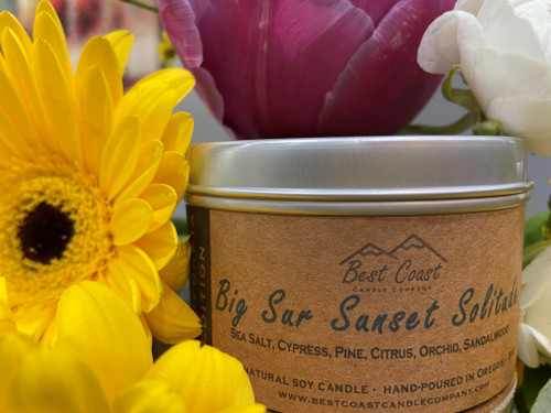 Big Sur Sunset Solitude- Sea Salt, Cypress, Pine, Citrus, Orchid, Sandalwood