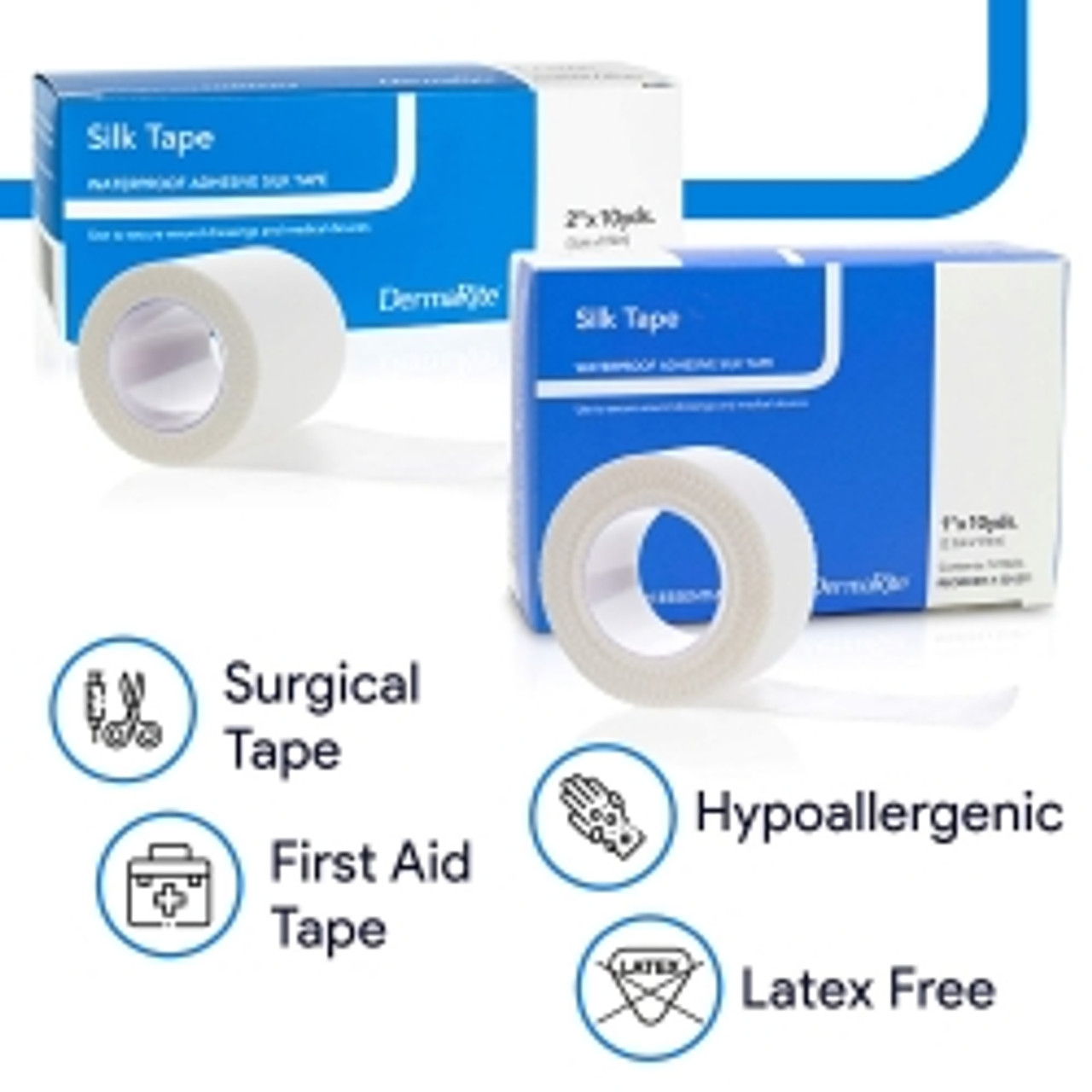 Cloth Surgical Tape 3 Inch X 10 Yards White NonSterile 