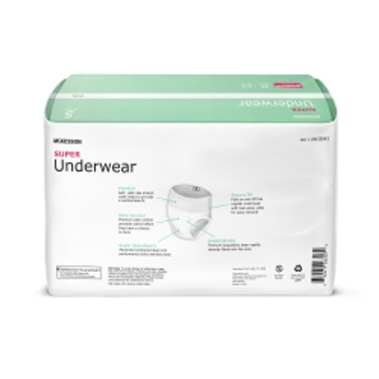 Adult Briefs - McKesson Unisex Pull On with Tear Away Seams