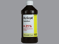 Antiseptic HySept™ Topical Liquid 473 mL Bottle  (1/EA)