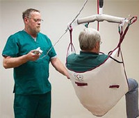 Disposable Sling With Head Support X-Large 250 to 450 lbs. Weight Capacity  (1/EA)